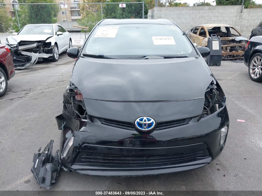 2014 TOYOTA PRIUS FOUR/FIVE/THREE/ONE/TWO - JTDKN3DU1E1764160