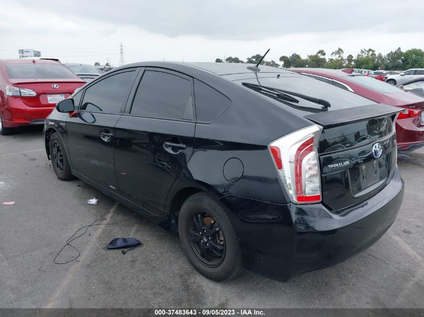 2014 TOYOTA PRIUS FOUR/FIVE/THREE/ONE/TWO - JTDKN3DU1E1764160