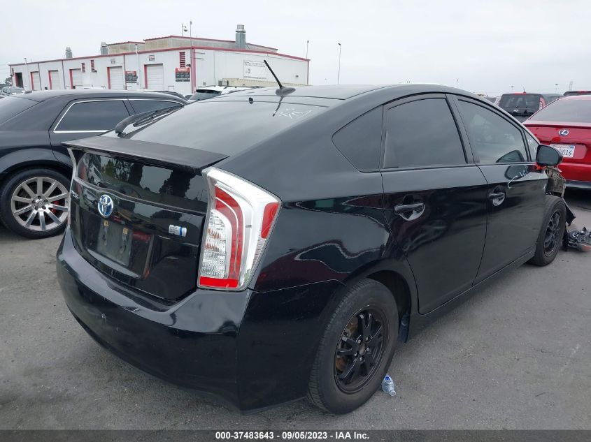 2014 TOYOTA PRIUS FOUR/FIVE/THREE/ONE/TWO - JTDKN3DU1E1764160