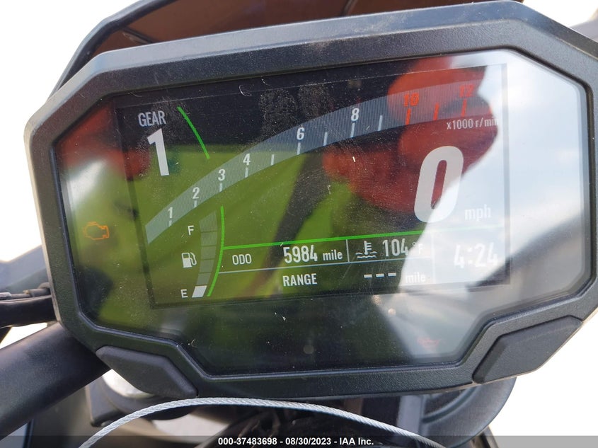 VIN ML5EREL12MDA37477 2021 KAWASAKI ER650 L