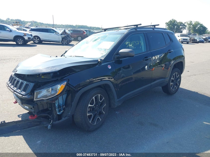 VIN 3C4NJDDB9KT795352 2019 JEEP COMPASS TRAILHAWK
