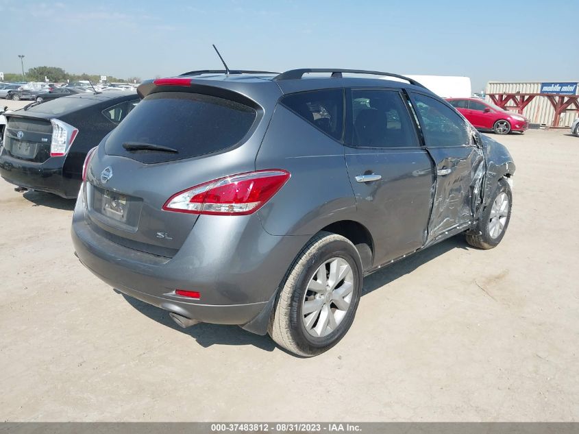 2014 NISSAN MURANO SL - JN8AZ1MU2EW419375