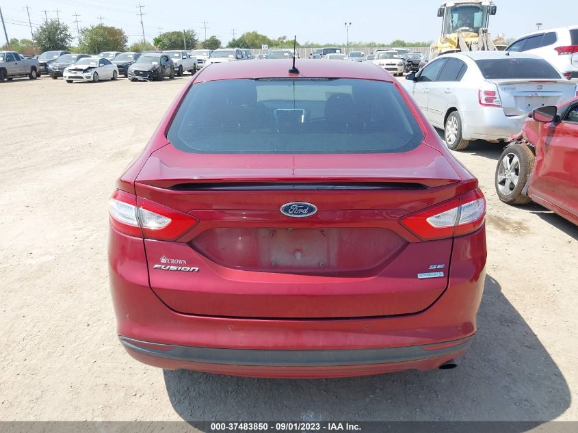 2013 FORD FUSION SE - 3FA6P0HR8DR317531