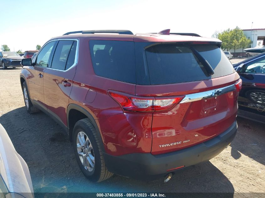 2019 CHEVROLET TRAVERSE LT - 1GNEVGKW7KJ233413