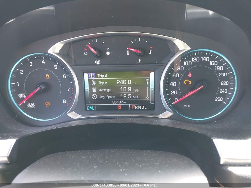 2019 CHEVROLET TRAVERSE LT - 1GNEVGKW7KJ233413