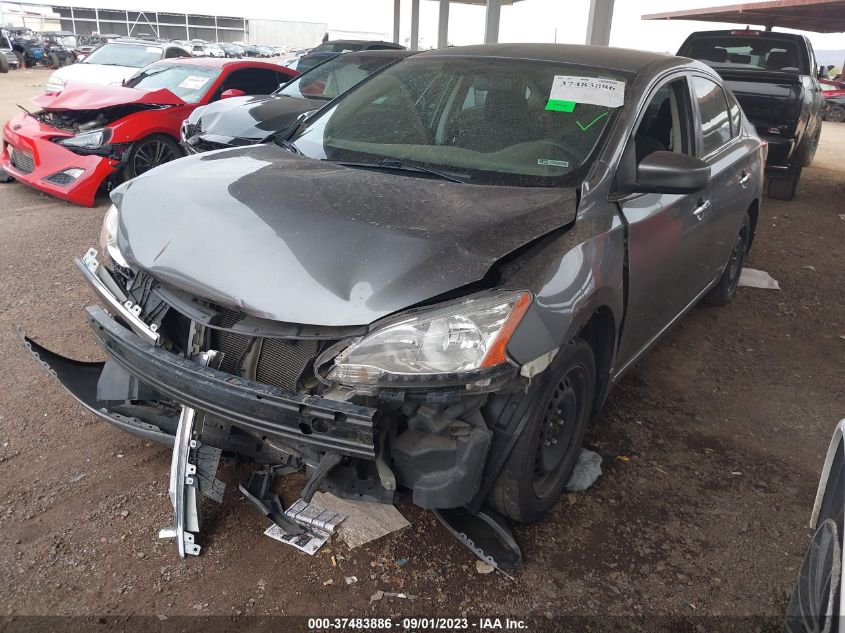 2015 NISSAN SENTRA S/SV/SR/SL - 3N1AB7AP9FY306912