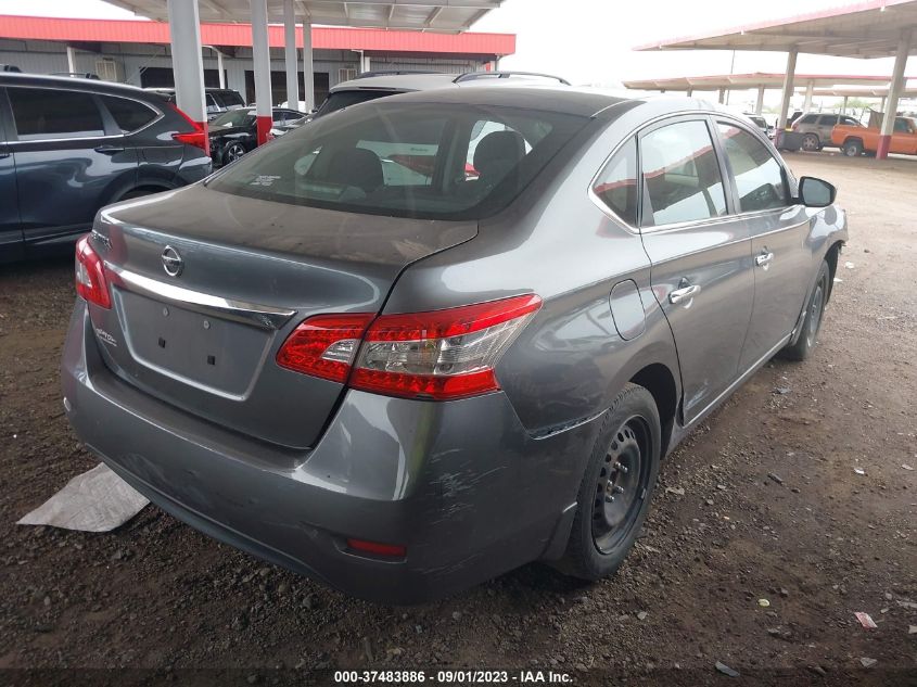 2015 NISSAN SENTRA S/SV/SR/SL - 3N1AB7AP9FY306912