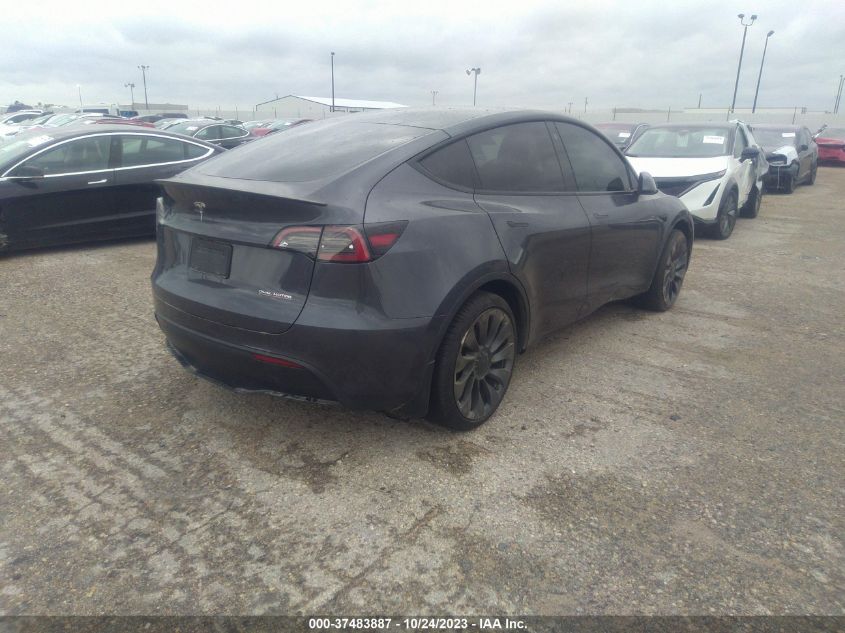 2021 TESLA MODEL Y PERFORMANCE - 5YJYGDEF6MF256685