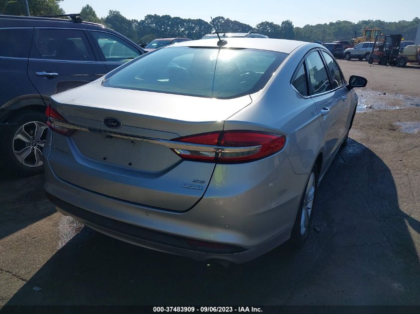 2018 FORD FUSION SE - 3FA6P0HD5JR182444