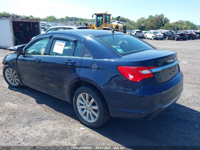 2013 CHRYSLER 200 TOURING - 1C3CCBBB1DN726882