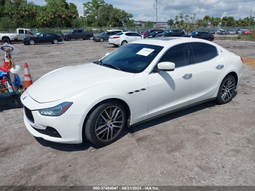 2015 MASERATI GHIBLI ZAM57XSA8F1161467