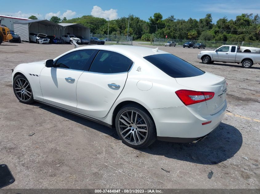 2015 MASERATI GHIBLI ZAM57XSA8F1161467