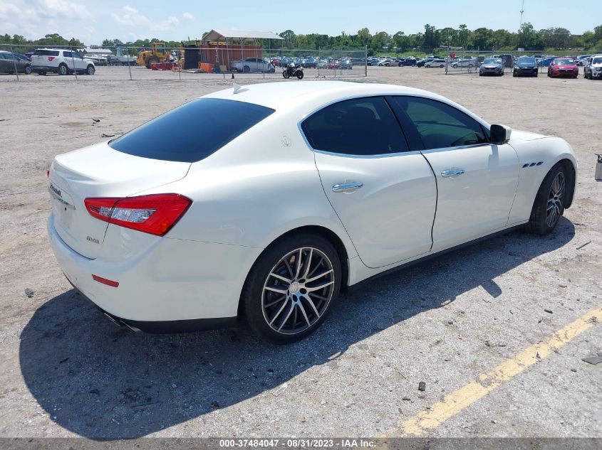2015 MASERATI GHIBLI ZAM57XSA8F1161467