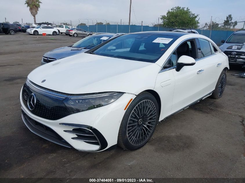 2022 MERCEDES-BENZ EQS EQS 450+ W1KCG2DB3NA017978