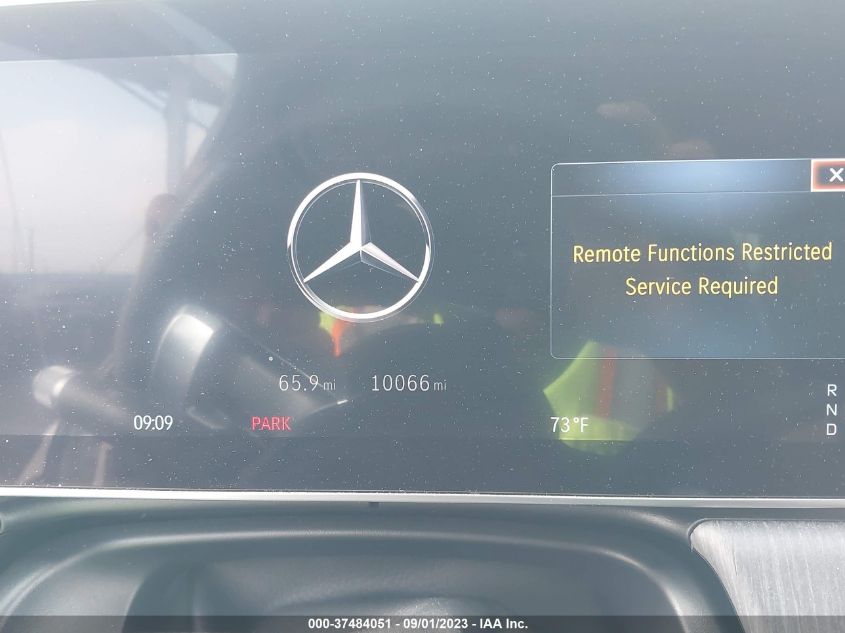 2022 MERCEDES-BENZ EQS EQS 450+ W1KCG2DB3NA017978