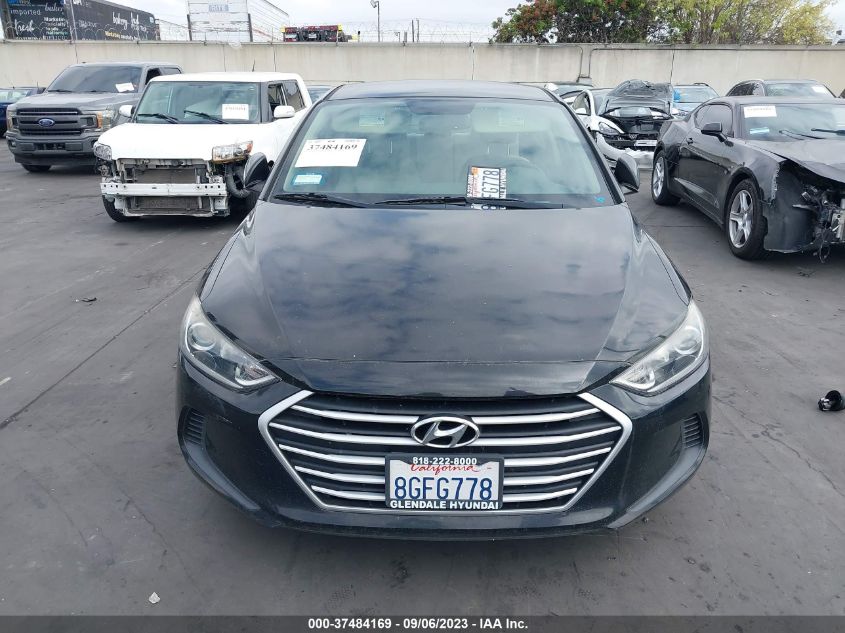 2018 HYUNDAI ELANTRA SEL - KMHD84LF7JU512202