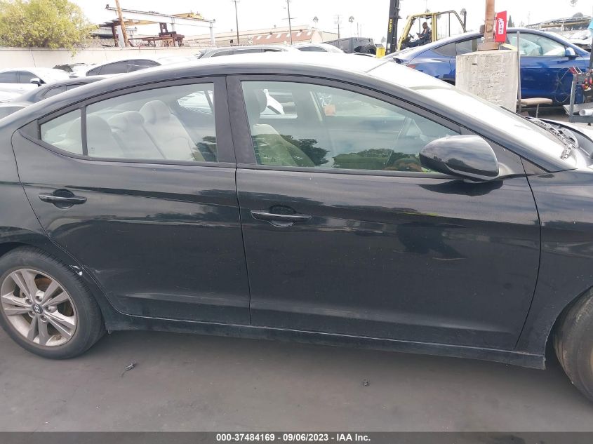 2018 HYUNDAI ELANTRA SEL - KMHD84LF7JU512202