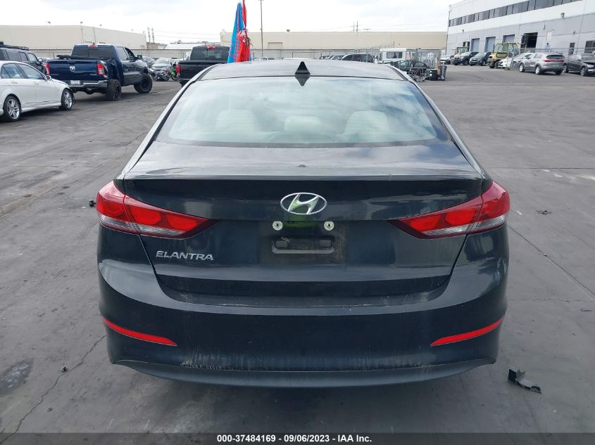 2018 HYUNDAI ELANTRA SEL - KMHD84LF7JU512202