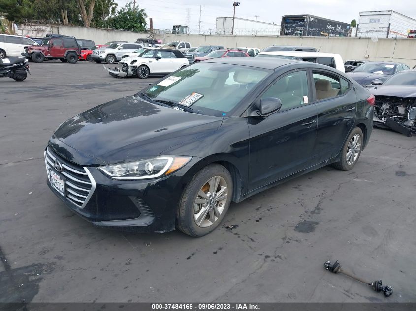 2018 HYUNDAI ELANTRA SEL - KMHD84LF7JU512202