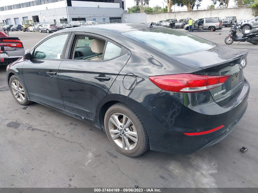 2018 HYUNDAI ELANTRA SEL - KMHD84LF7JU512202