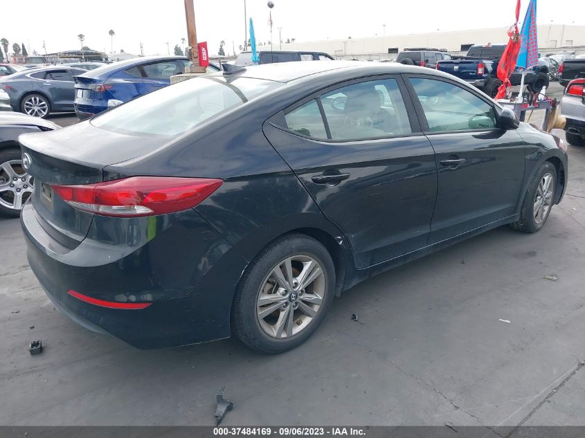 2018 HYUNDAI ELANTRA SEL - KMHD84LF7JU512202