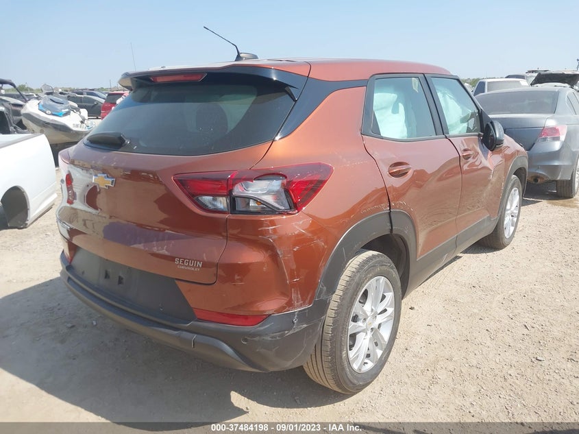VIN KL79MMS28MB016150 2021 CHEVROLET TRAILBLAZER LS