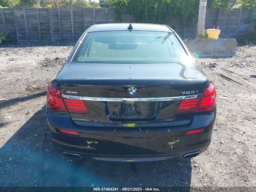 2015 BMW 750I XDRIVE WBAYB6C50FD225234
