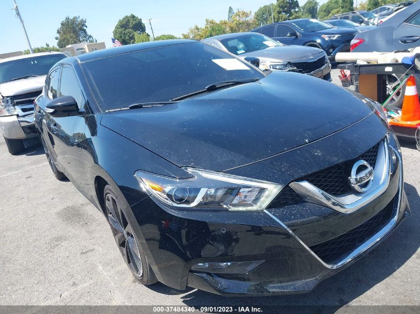 2016 NISSAN MAXIMA 3.5S/SV/SL/SR/PLAT - 1N4AA6AP5GC448295