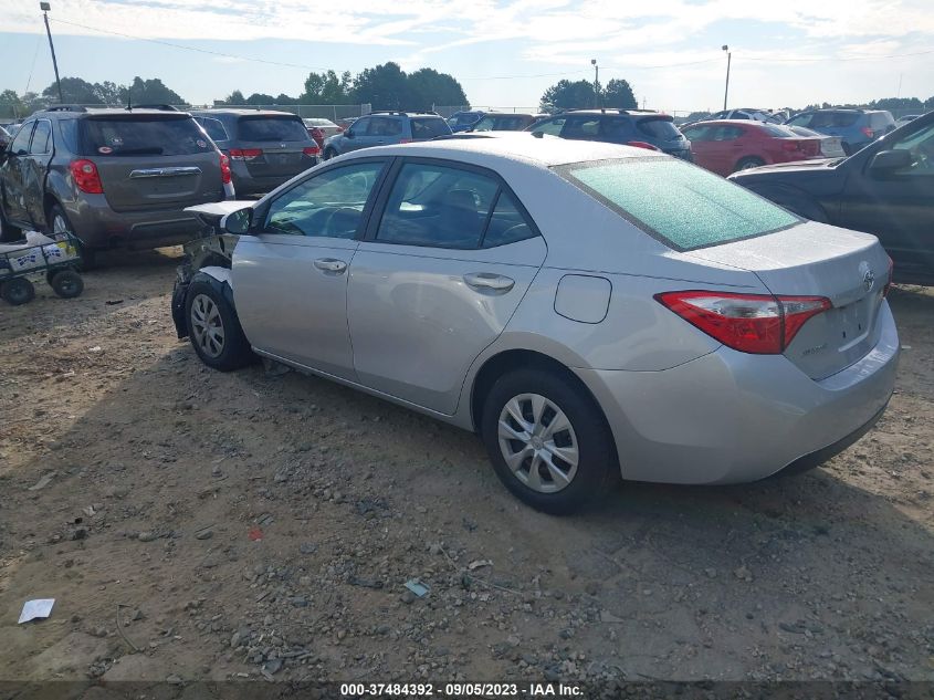 2015 TOYOTA COROLLA L/LE/S/S PLUS/LE PLUS - 2T1BURHE7FC257298