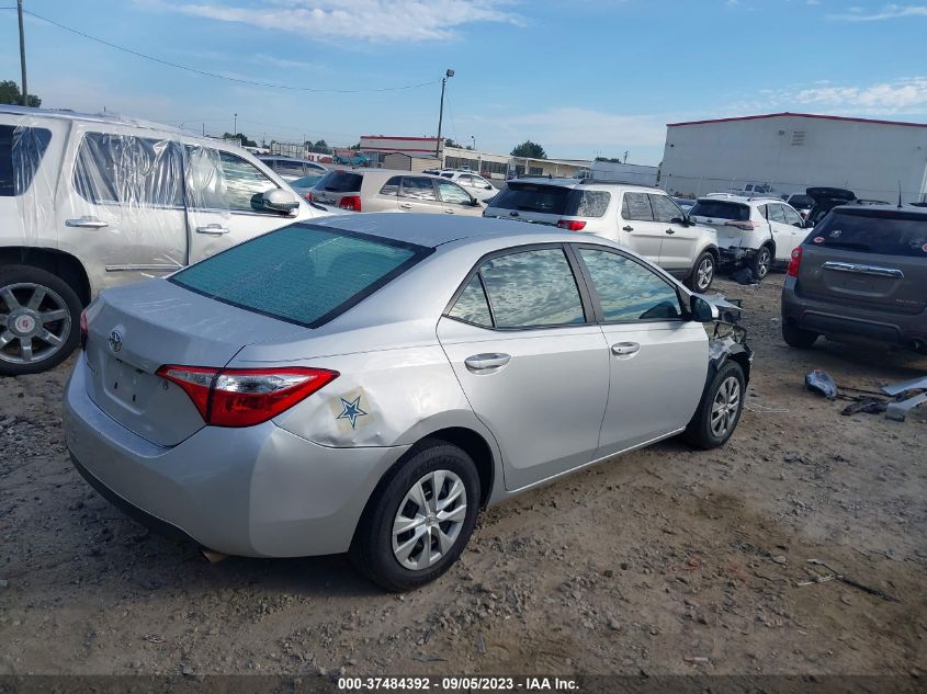 2015 TOYOTA COROLLA L/LE/S/S PLUS/LE PLUS - 2T1BURHE7FC257298