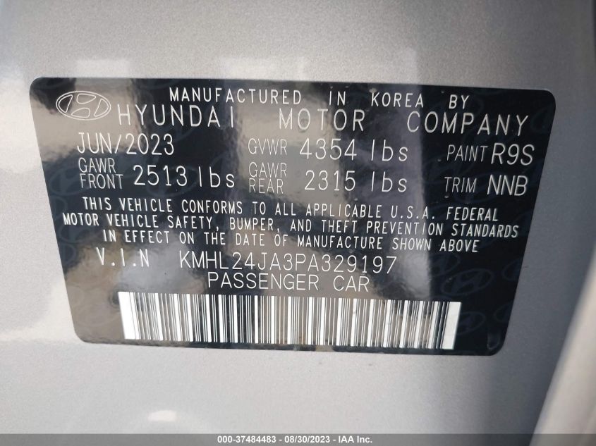 2023 HYUNDAI SONATA SE - KMHL24JA3PA329197