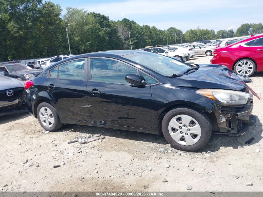 2016 KIA FORTE LX - KNAFK4A63G5585052