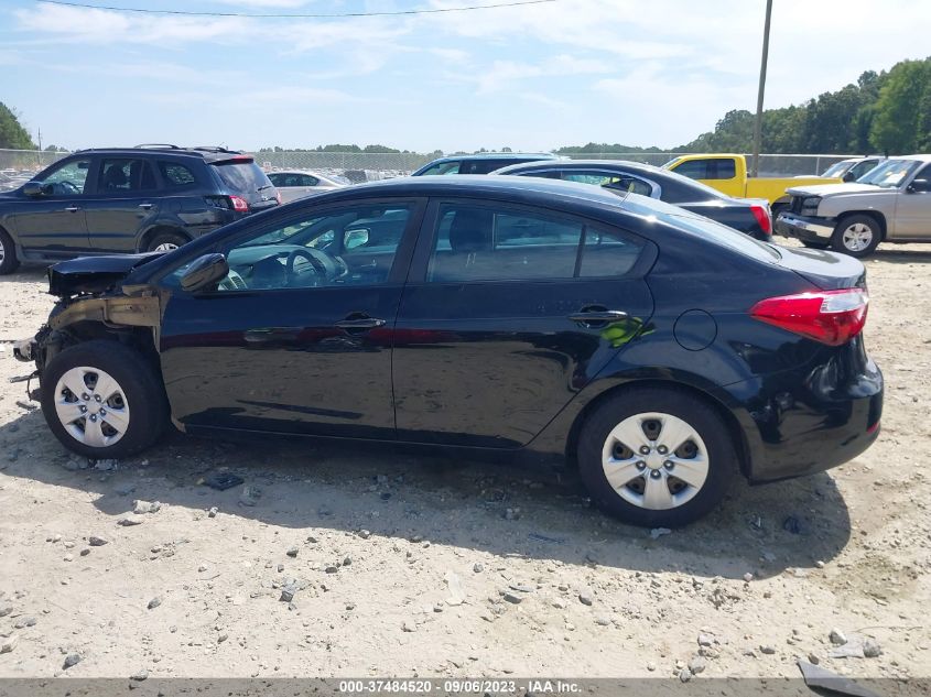 2016 KIA FORTE LX - KNAFK4A63G5585052