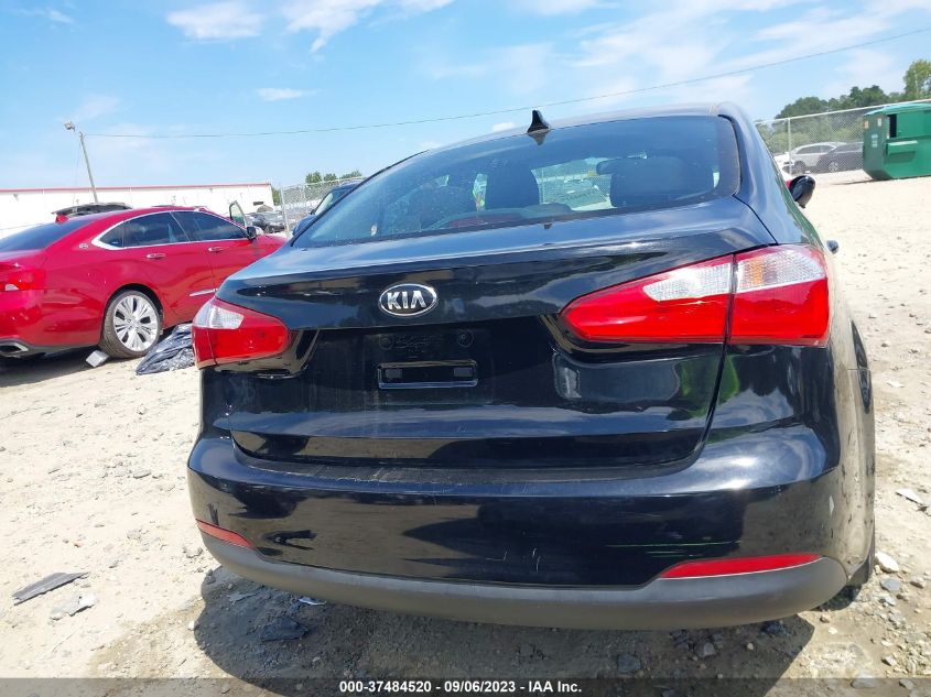 2016 KIA FORTE LX - KNAFK4A63G5585052