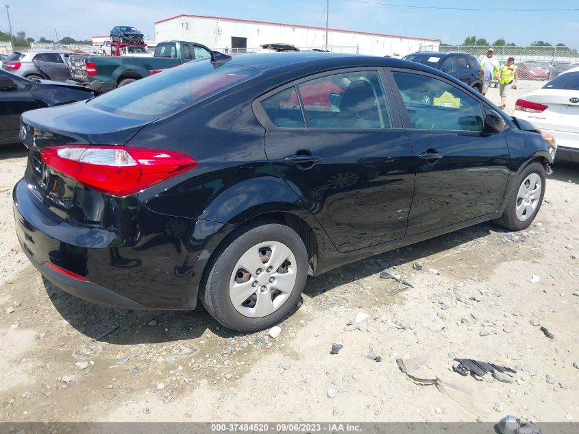 2016 KIA FORTE LX - KNAFK4A63G5585052