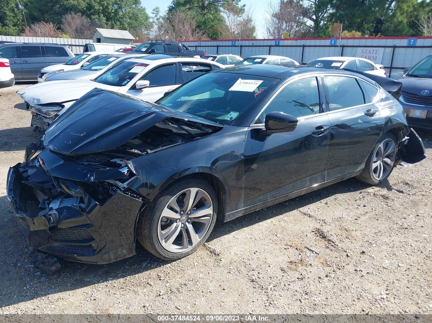 VIN 19UUB5F66MA016161 2021 ACURA TLX W/ADVANCE PACKAGE