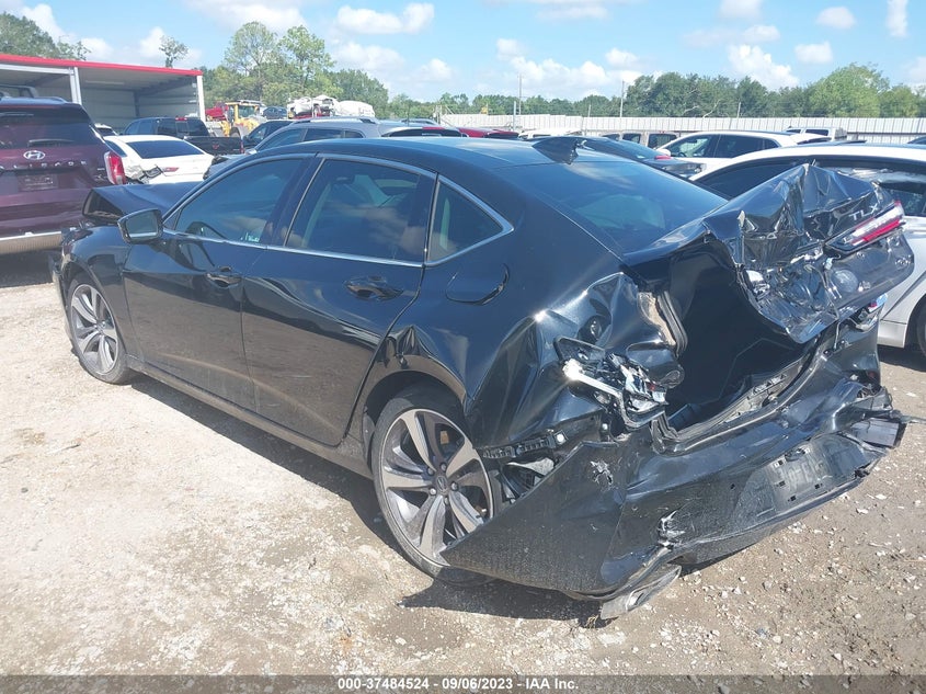 VIN 19UUB5F66MA016161 2021 ACURA TLX W/ADVANCE PACKAGE