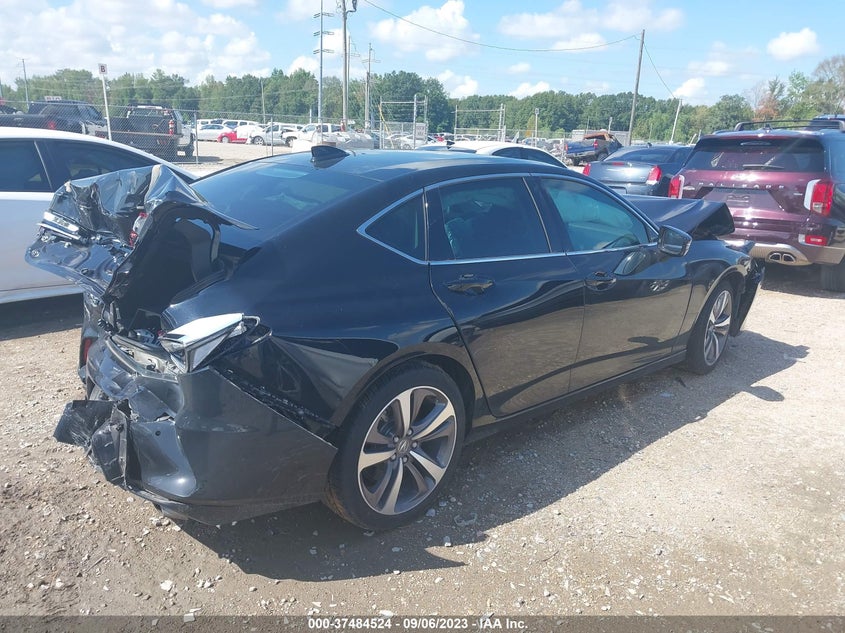 VIN 19UUB5F66MA016161 2021 ACURA TLX W/ADVANCE PACKAGE