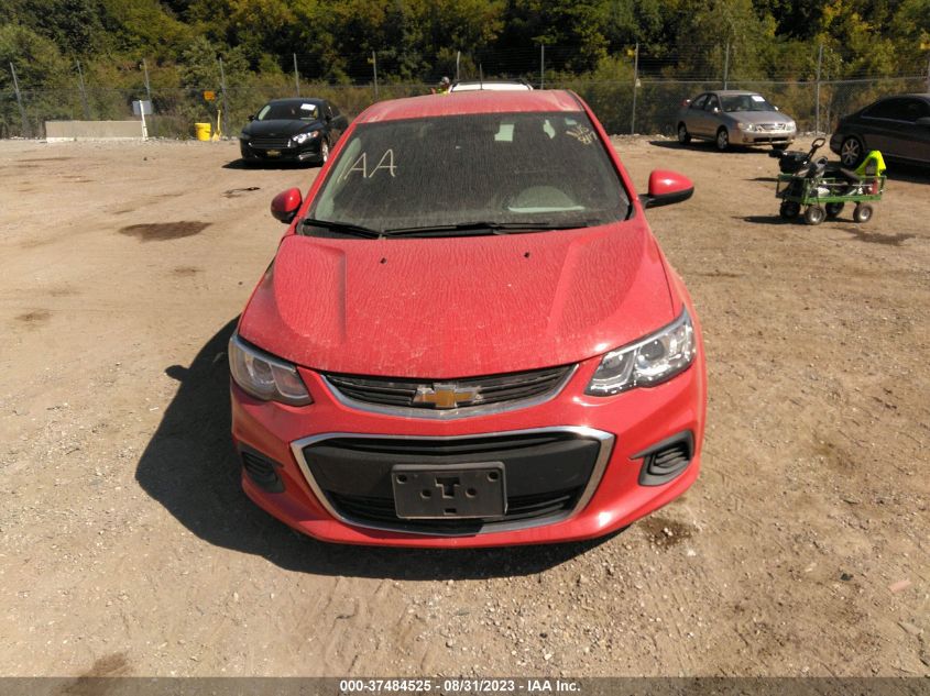 2020 CHEVROLET SONIC LT - 1G1JG6SB7L4130333
