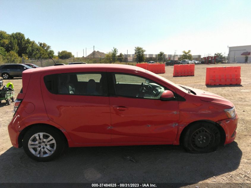 2020 CHEVROLET SONIC LT - 1G1JG6SB7L4130333