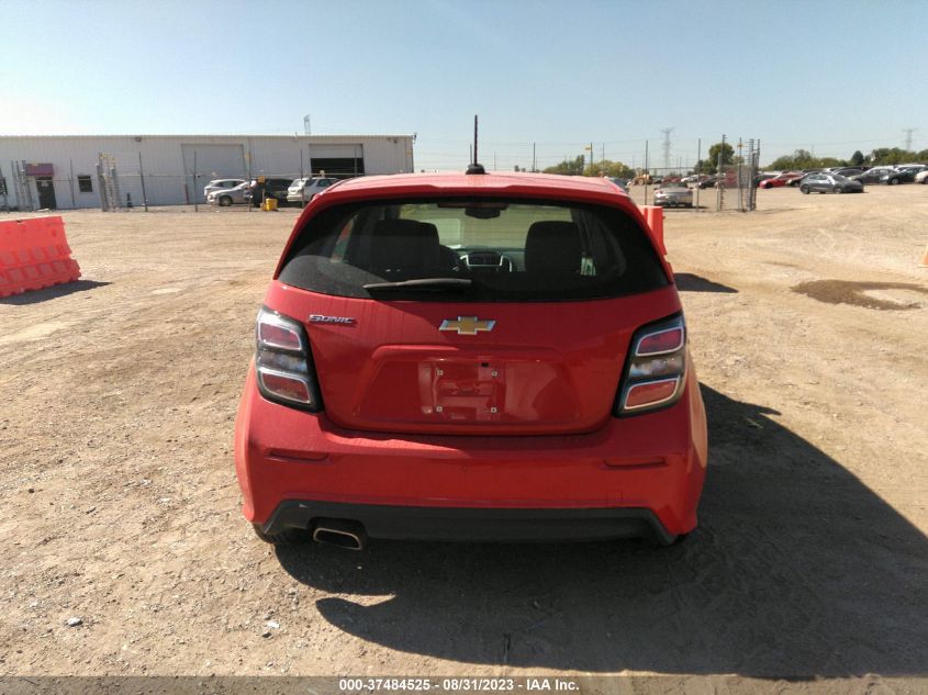 2020 CHEVROLET SONIC LT - 1G1JG6SB7L4130333