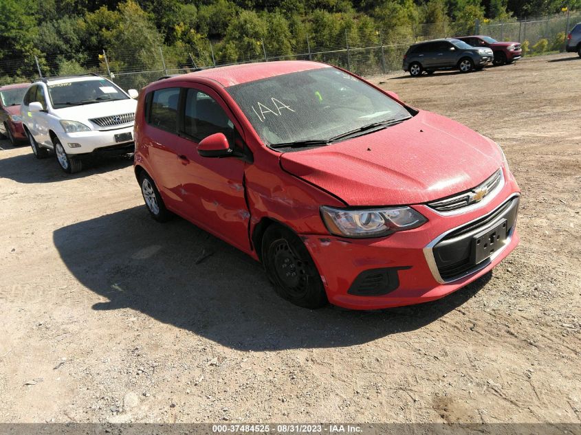 2020 CHEVROLET SONIC LT - 1G1JG6SB7L4130333