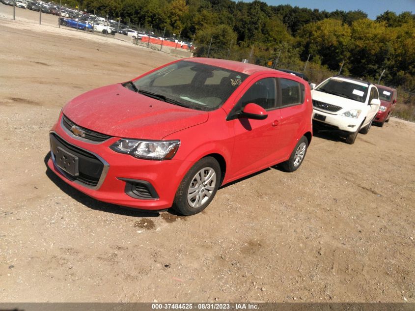 2020 CHEVROLET SONIC LT - 1G1JG6SB7L4130333