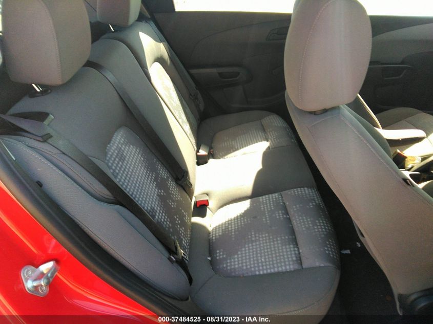 2020 CHEVROLET SONIC LT - 1G1JG6SB7L4130333