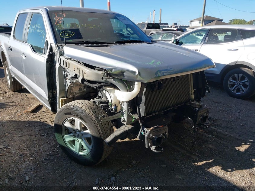 VIN 1FTFW1E50NFB48592 2022 FORD F-150 XL/XLT/LARIAT