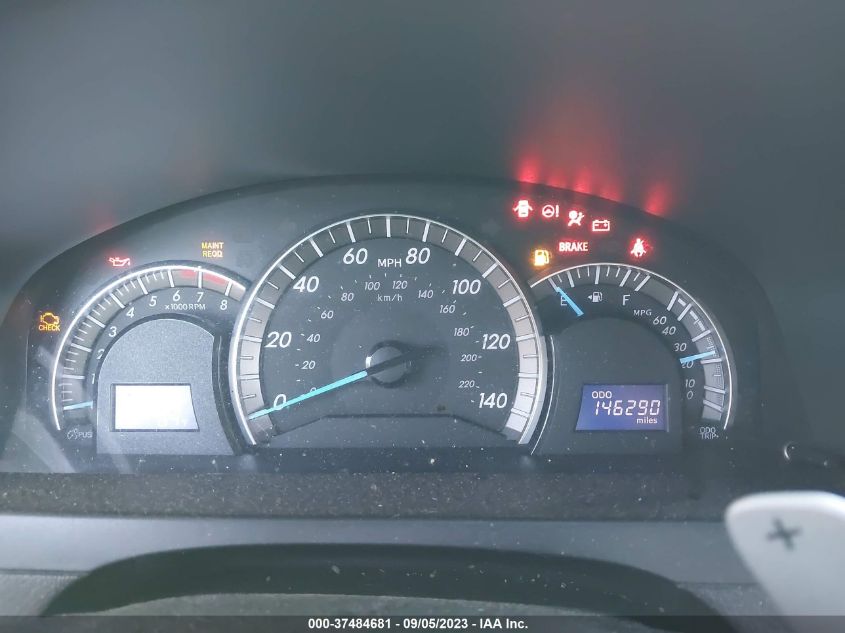 2013 TOYOTA CAMRY L/LE/SE/XLE - 4T1BF1FK8DU673358