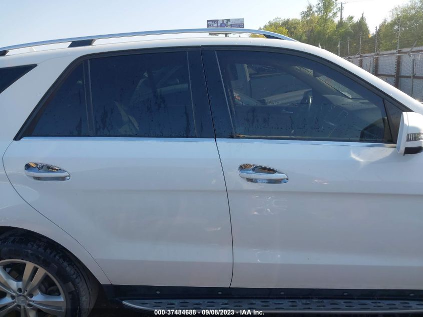 2014 MERCEDES-BENZ M-CLASS ML 350 4JGDA5HB2EA313565