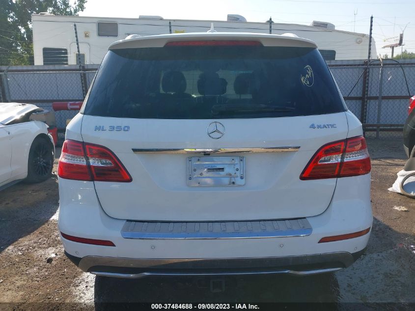 2014 MERCEDES-BENZ M-CLASS ML 350 4JGDA5HB2EA313565
