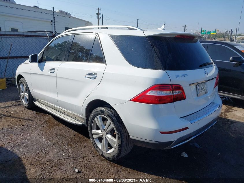 2014 MERCEDES-BENZ M-CLASS ML 350 4JGDA5HB2EA313565