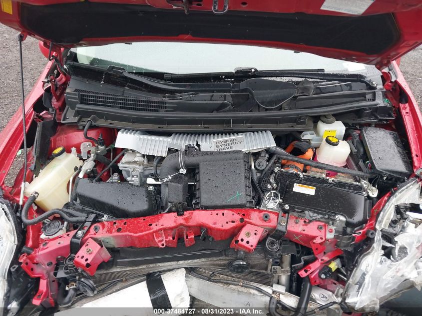 2013 TOYOTA PRIUS ONE/TWO/THREE/FOUR/FIVE - JTDKN3DUXD5628892